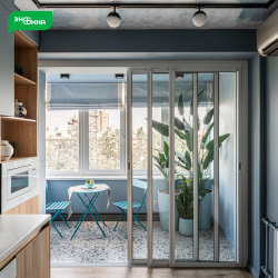 Логотип компании Экоокна в Королёве